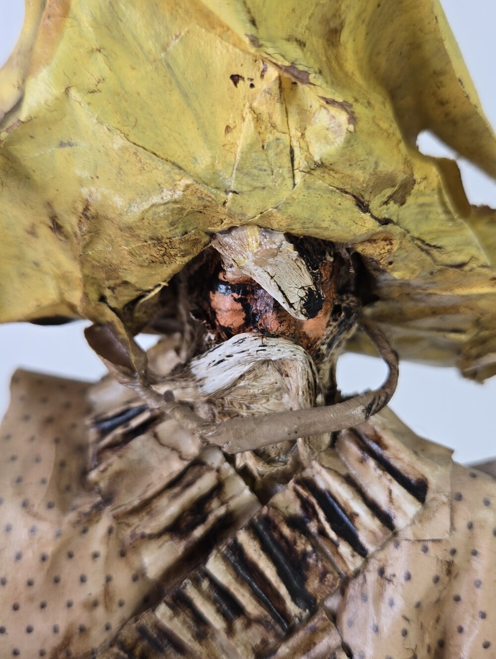 VTG Mexican‎ Folk Art Paper Mache Figurine Viejito Old Man Peasant Handmade 12" - Picture 12 of 17